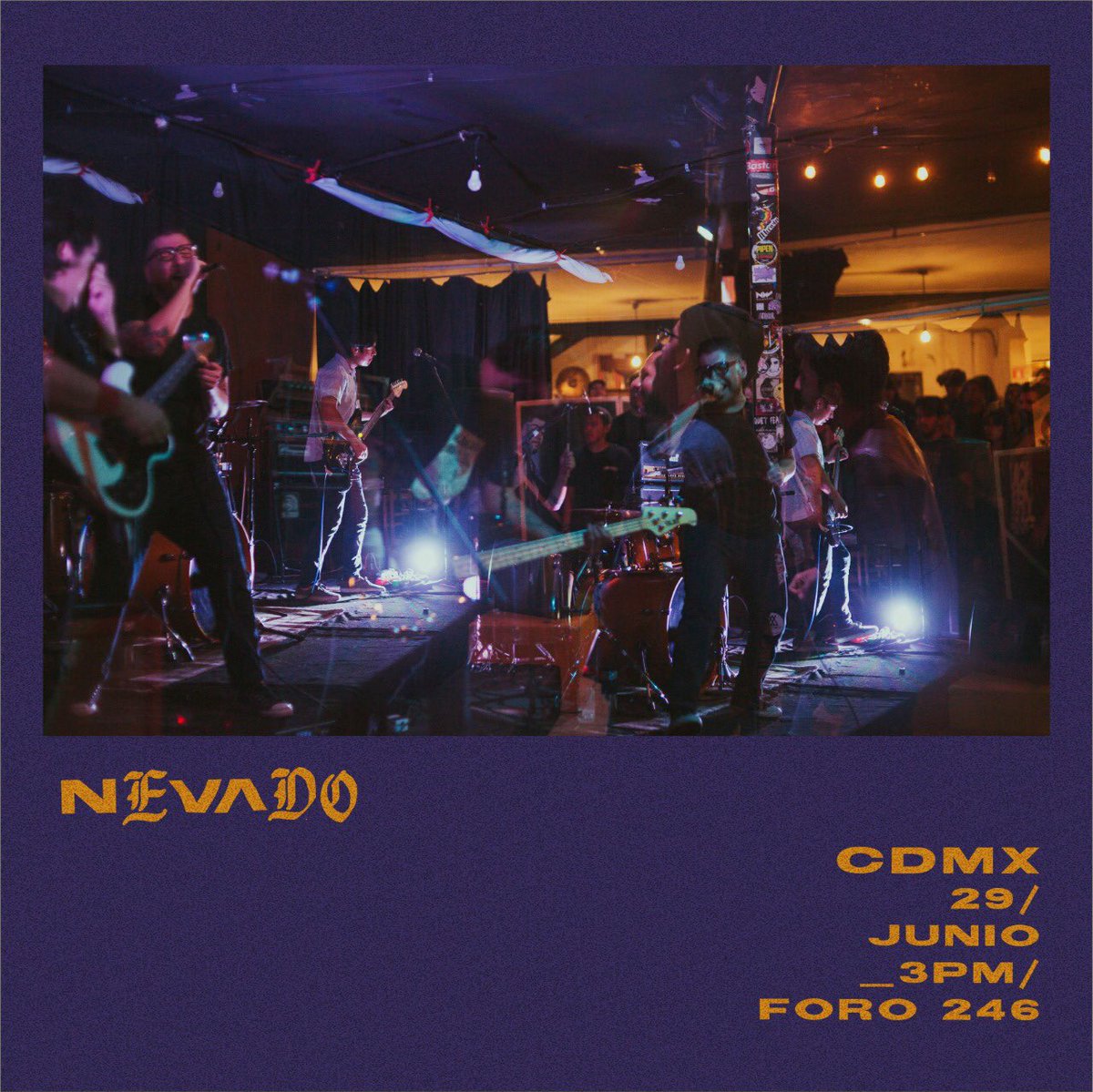 Este sábado 29 nos vemos en #cdmx @ Foro246 3PM