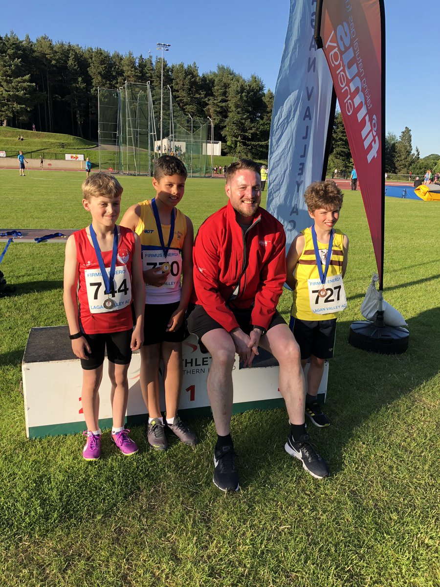 U13 boys 100m winners #welldoneboys