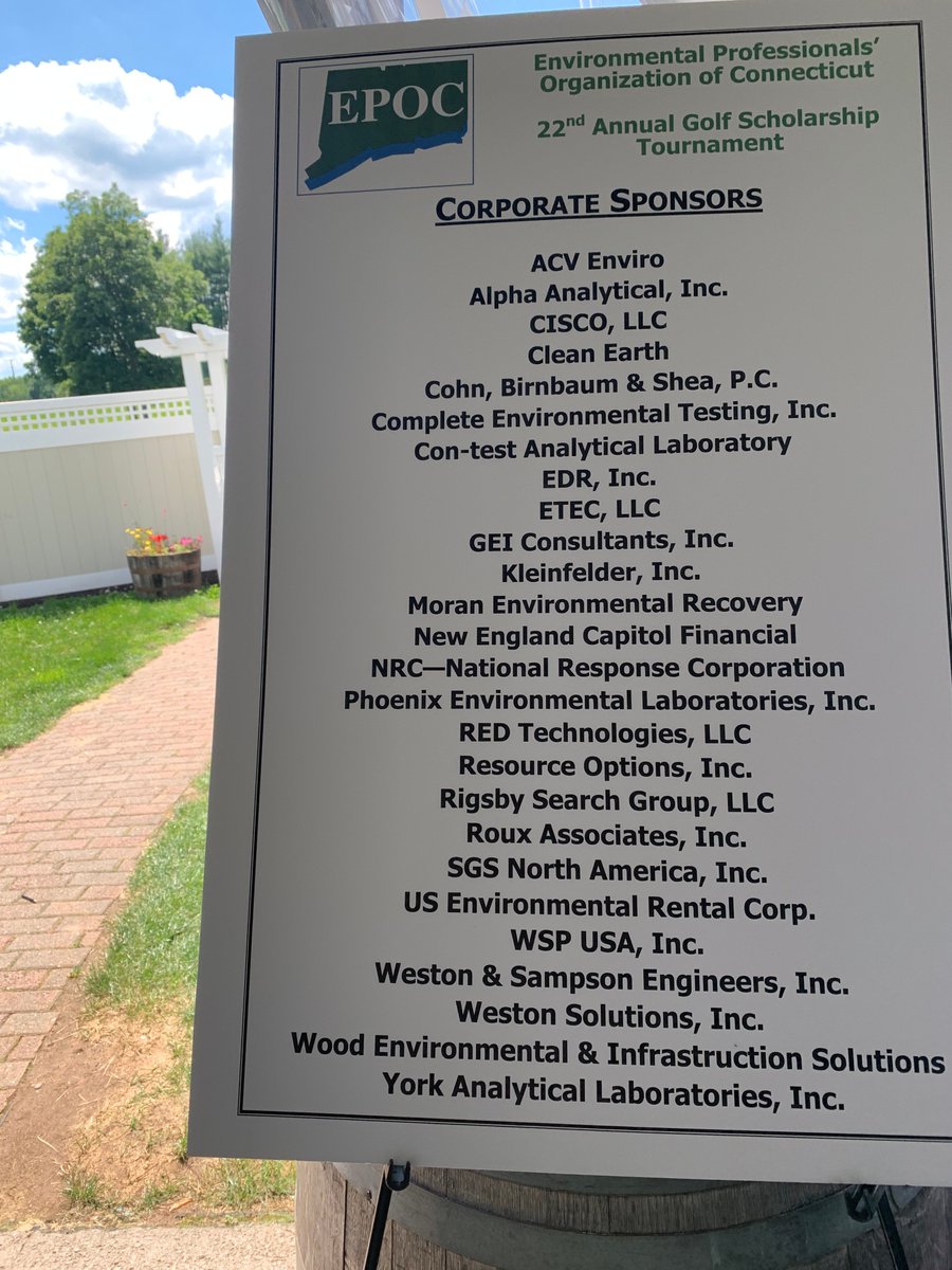 REDtechLLC's tweet image. RED Tech employees had a great day on the course yesterday at the EPOC 20th Annual Golf Scholarship Tournament. It was a great day “fore” all! ⛳epoc.org/event-2462220