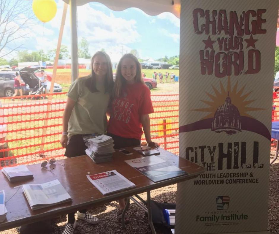 PFIpolicy's tweet photo. We're here at @CreationFest! We're not only hosting a talk on religious liberty in public schools, but we're spreading the word about our upcoming City on the Hill conference this July 21-27 (there's still a few spots left! https://t.co/qgKAroQoj2) #CreationFest2019 #Creation19 https://t.co/mS0TPxVwLn