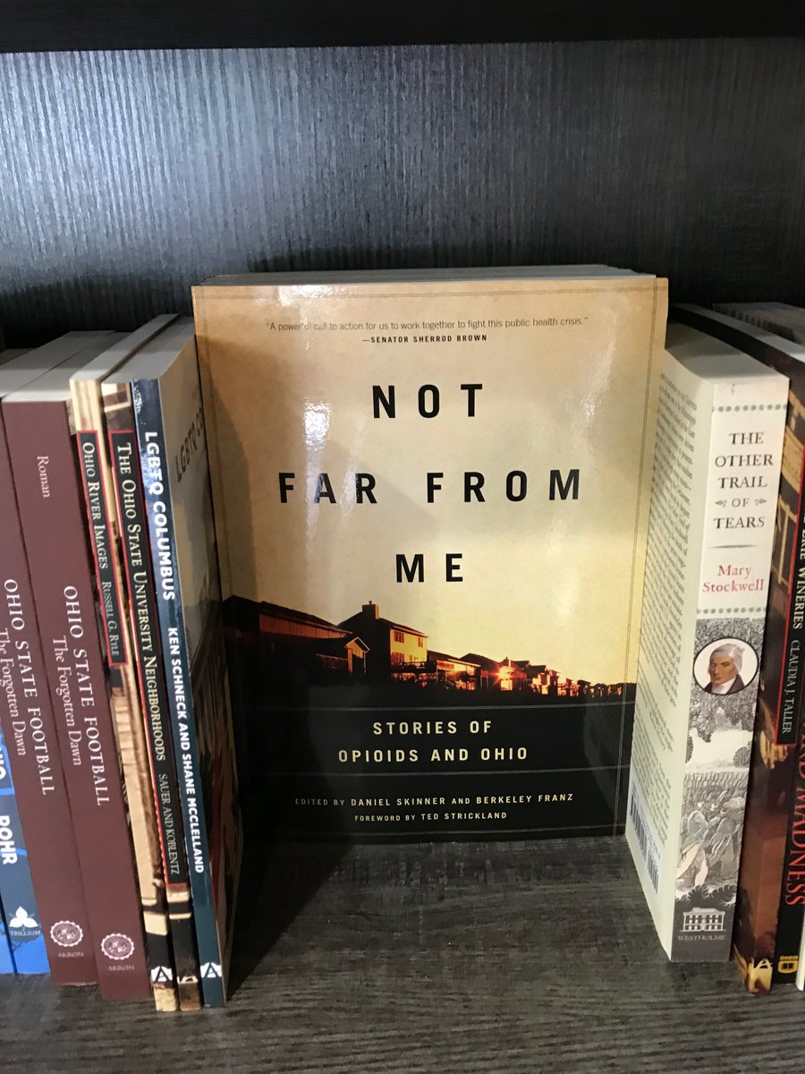 Look what a friend of ours spotted (and snapped photo evidence of) at @PrologueBkshop in #Columbus! Glad to see Not Far from Me on the shelf with so many great literary friends for you to also take home!