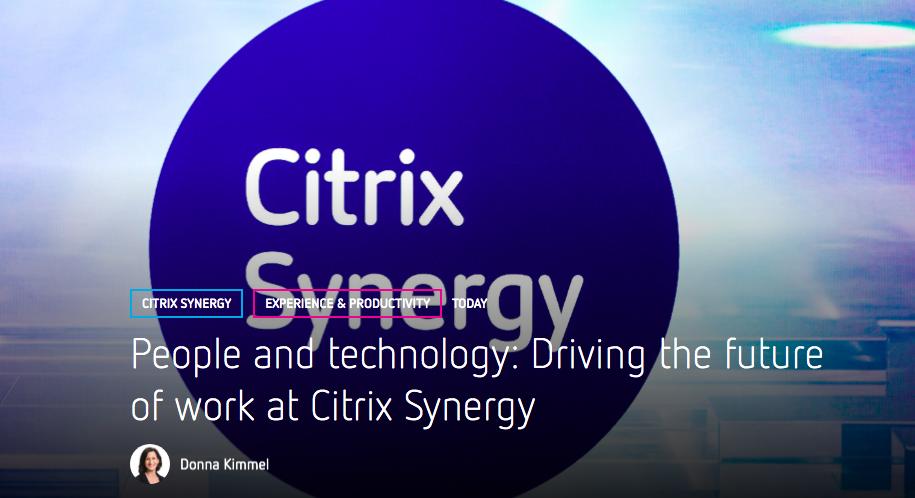 Recapping #CitrixSynergy People and #HRTechnology: 6 takeaways about how to shape the #FutureOfWork Highlights from Madeleine Albright, Simon Bray, and Erik Weihenmayer #WorkTrends > hrmfv.co/342j