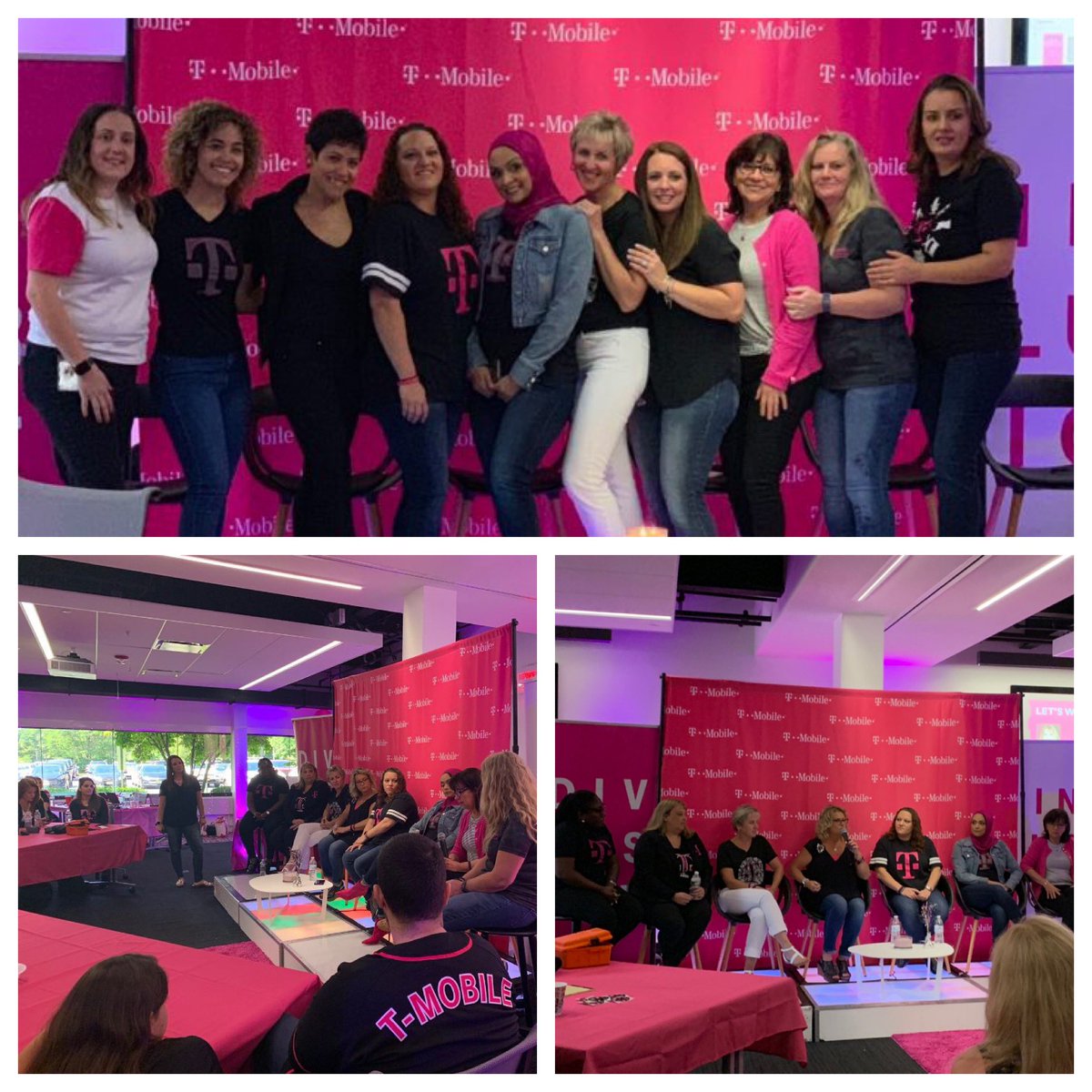 realmelstrauss's tweet photo. Amazing experience being apart of the WLN Diversity &amp; Inclusion 1st Summit here in New Jersey. We had amazing panelists and it was great to hear the amazing journeys they had. Can’t wait for next year! @adamstein23 @ARAINONE75 @KatzMike #TFBNJ #WLN  #TMOBILE #BeYou https://t.co/SiNRchmISt