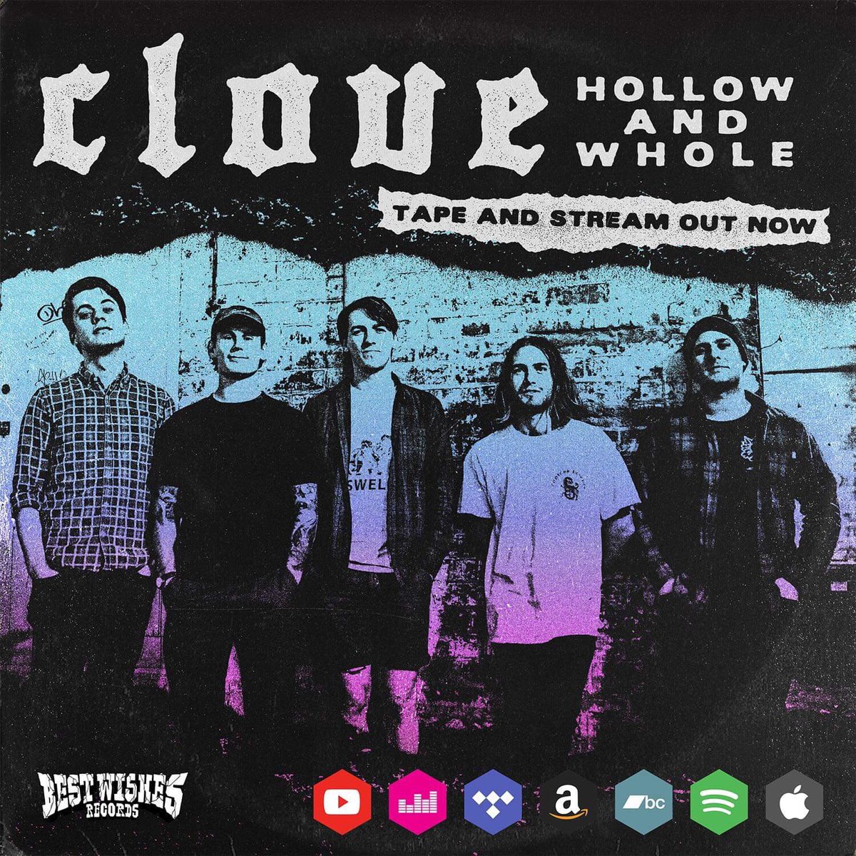 Stoked to announce our new ep ‘Hollow and Whole’ is out today on Best Wishes Records.

Big thanks to Dani and Cee Jay from Best Wishes, Aaron Dobos for recording/mixing and Tom Sweetman for the artwork. 

Listen now on your selected streaming service linktr.ee/bestwishesreco…