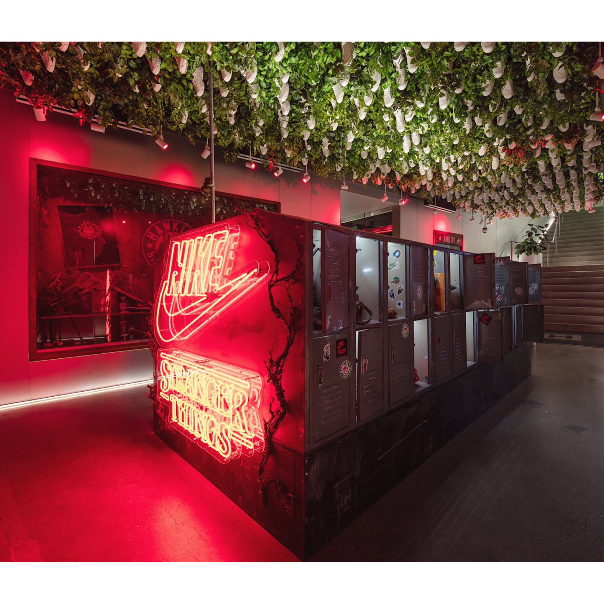 Kith on X A look at the experiential Nike x Stranger Things takeover of Kith Los Angeles https t Smn6qLPrHo X