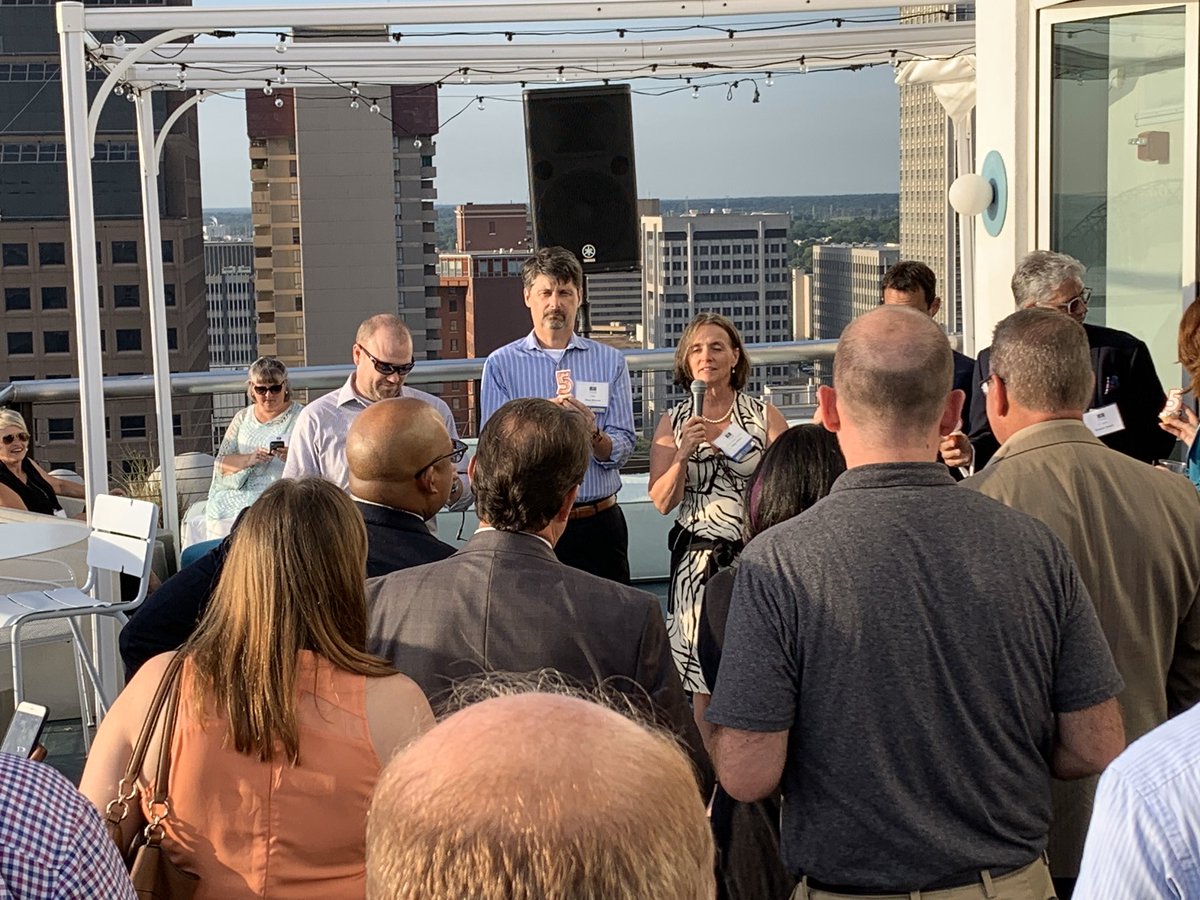 nashtechcouncil's tweet photo. Congratulations @ITCouncil_Memph and Regina Whitley on your 5th anniversary growing &amp; serving the Greater Memphis tech community! @curtian4 &amp; @amy_henderson excited to represent @nashtechcouncil for a great celebration overlooking the river! https://t.co/c13xg4Oo7E