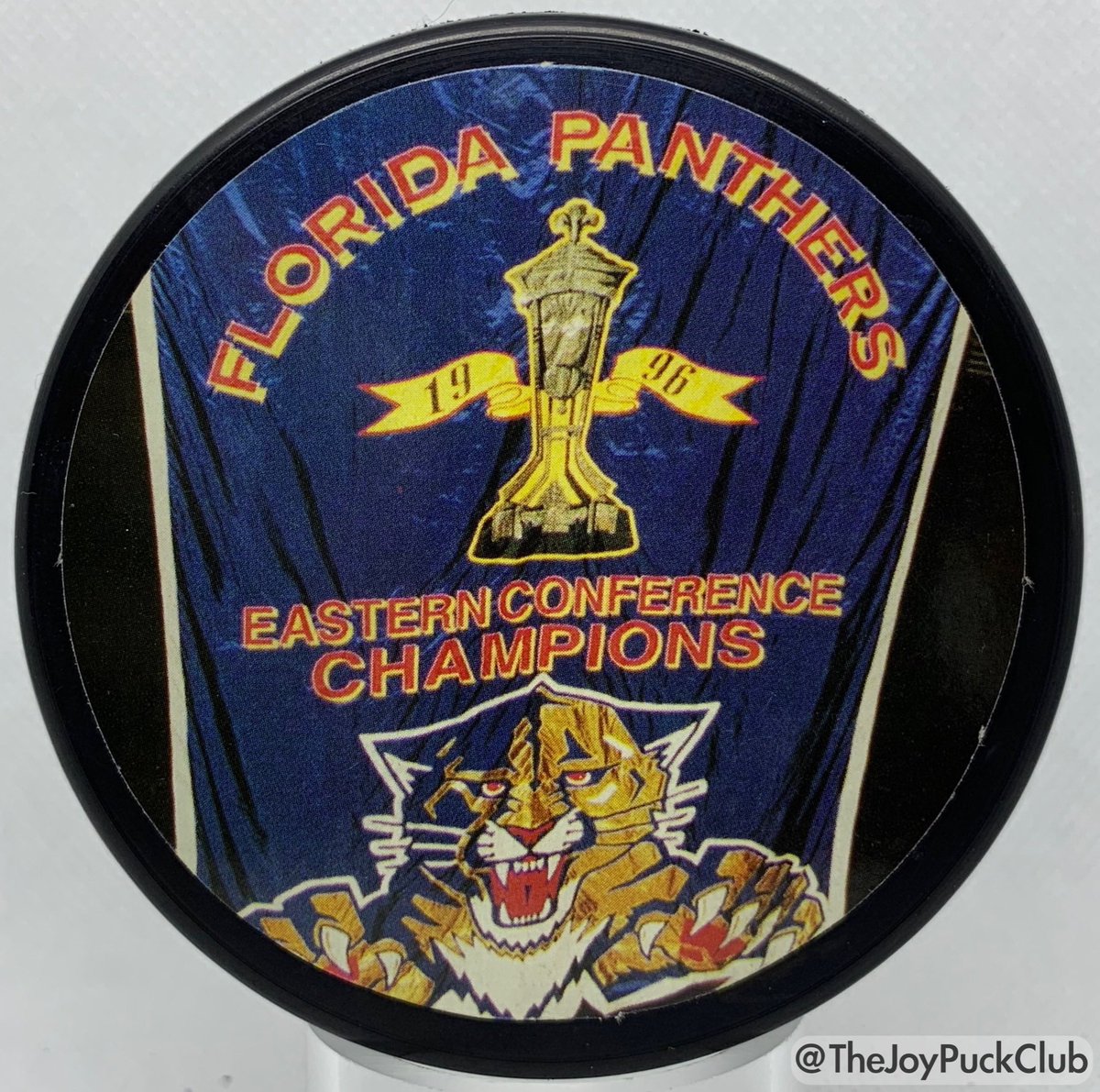 thejoypuckclub's tweet photo. (2/3) Florida Panthers pucks celebrating their Eastern Conference Championship back in 95-96. These were sponsored by @bostonmarket @FlaPanthers
#floridapanthers #florida #panthers #nhl #stanleycup #bostonmarket #miami #puck #hockeypuck #pucks #puckcollection #tbt https://t.co/6xB0y3xkdg