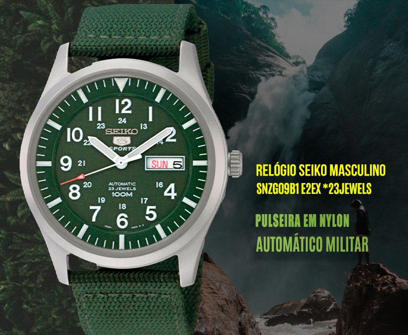 seiko automatico militar