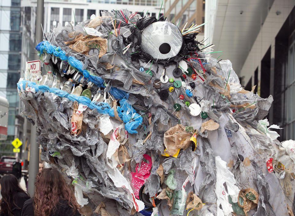 The Real Jersey Devil is #plasticwaste all over the place. 
#NJNOplastics #plasticfree #plasticpollutes 
Ditch the bag, the straw, and the plastic bottle. #PlasticFreeJuly