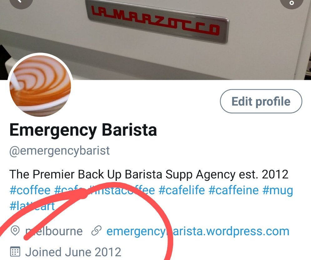 Emergency Barista (@emergencybarist) on Twitter photo 
