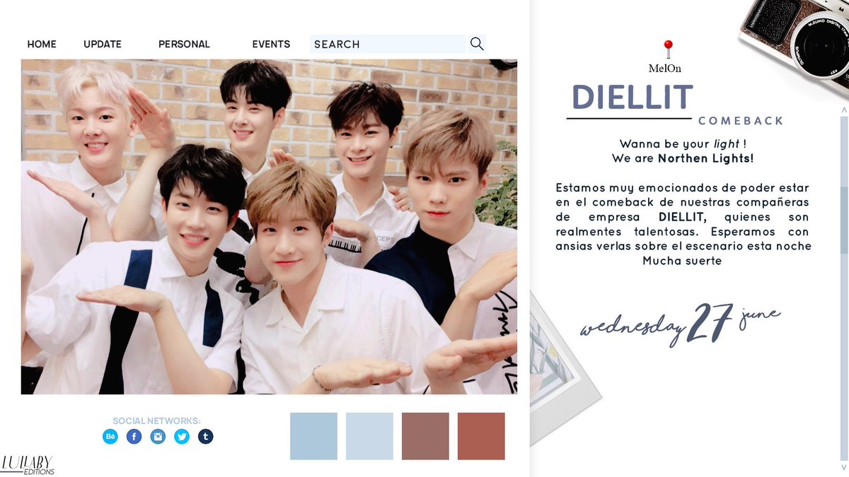 offcl_astrx's tweet photo. ⠀⠀ㅤ Wᥲnnᥲ bᥱ чour lιght ! 💫
ㅤㅤNorthᥱn Lιghts ᥲrᥱ hᥱrᥱ!
Hemos venido a apoyar a nuestras compañeras de empresa, las chicas de Diellit. Estamos contentos de poder estar con ustedes esta noche. ¡Mucha suerte!
ㅤ
ㅤㅤㅤㅤ₊ #DIELLITCB #THESECRET https://t.co/DcBRBdsXfF