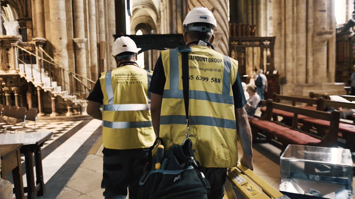 Paramount_GRP's tweet photo. Undertaking projects for the prestigious Durham Cathedral. 

#TeamParamount https://t.co/7hfE0hwSu5