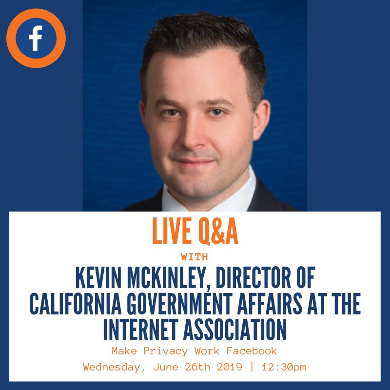 Did you mis yesterday’s Q&amp;A with special guests Kevin McKinley of the @InternetAssn &amp; Aileen Luib of <a href="/budgetballer_/">BALLER ON A BUDGET</a> ? You can still watch it here: bit.ly/AMAlive

They had a great discussion about the #CCPA &amp; the #PrivacyFixes needed to #MakePrivacyWork for everyone🙌🏻