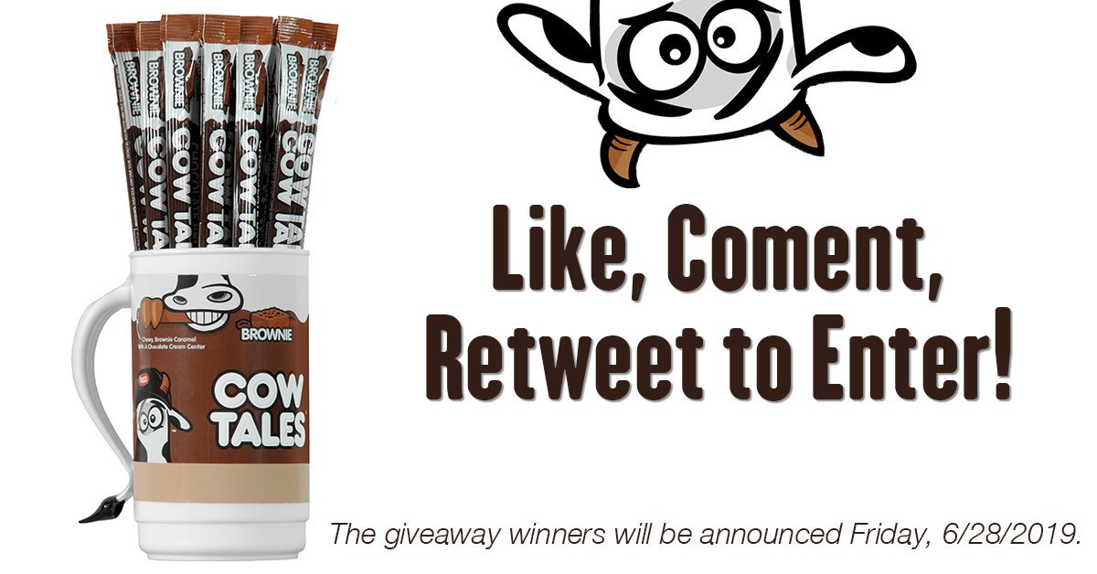 CowTales's tweet photo. For everyone on #TeamBrownie here's your chance to try it early 😎 Like, Comment, and Retweet for a chance to win! We'll randomly select 3 winners tomorrow. Good luck!!! https://t.co/uIHpcG9K25