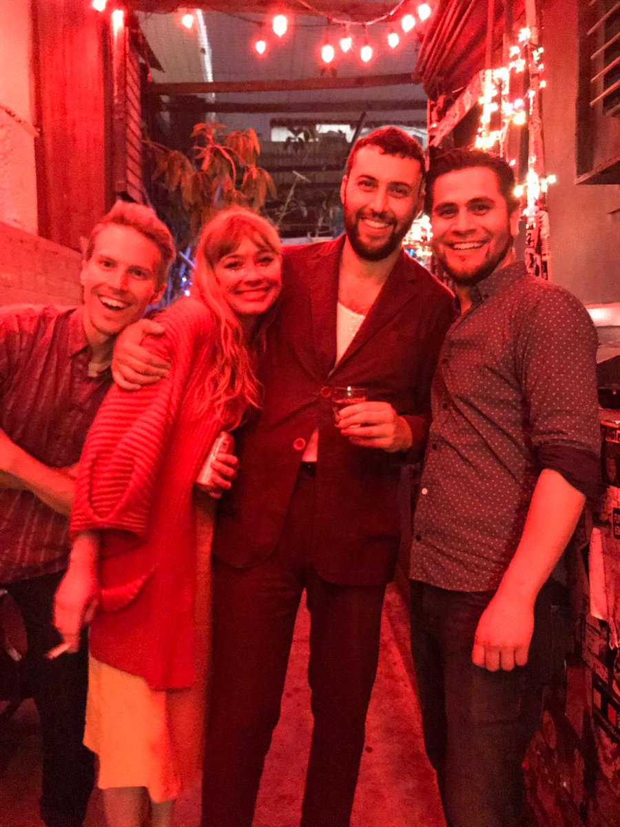 GeonMarin's tweet photo. About yesterday with  @MiniMansions's Zack Dawes and @alexandrasavior https://t.co/mbTipGPnl3