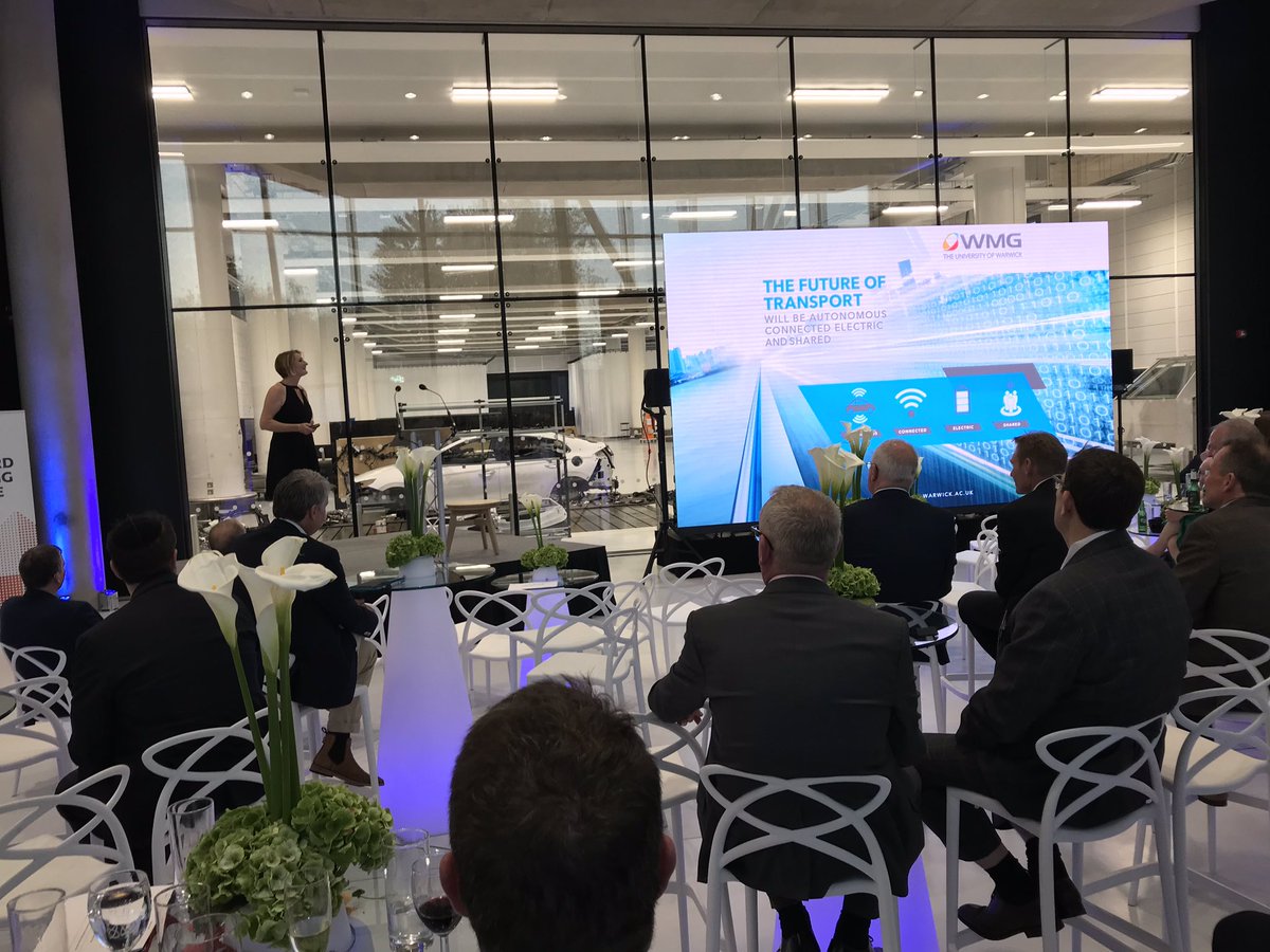 A new way to look at #ACES! UK manufacturers must work together to make the most of opportunities in #electrification. Huge thanks to Rob Watson from <a href="/RollsRoyceUK/">Rolls-Royce UK</a>, @AndyatAston and <a href="/JanGodsell/">Prof. Janet Godsell</a> #Electric #thefutureisACES #WMGACESdinner <a href="/wmgwarwick/">WMG</a> @NatWestComm <a href="/Lombard/">Lombard</a>