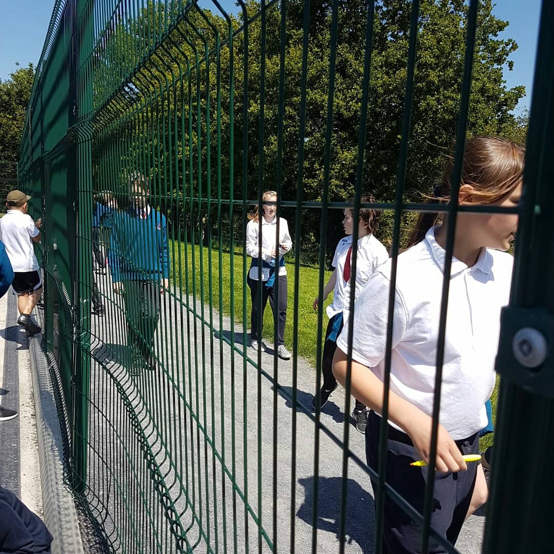 mswhelans6th's tweet photo. 6th class on their last trip around the walking track in school ... can't believe it's finally here. Well done on your graduation tonight guys https://t.co/w7NNlbt84s