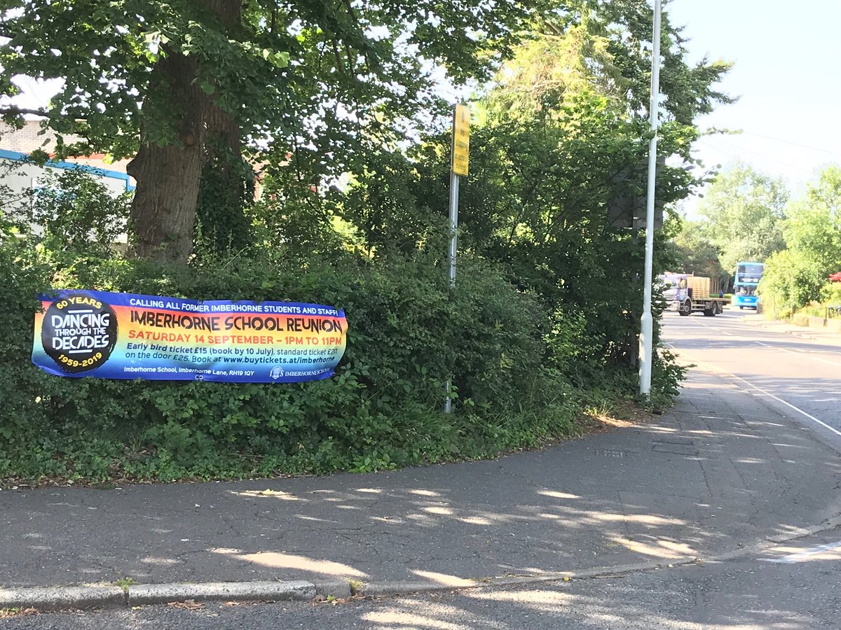 Busy week at Imberhorne: booked DJs for the alumni event and put banner up, secured £3k from WSCC towards our crowdfunding campaign for AEDs and first aid training, ran a dementia-friendly music session. Did I mention the Pets As Therapy dog?