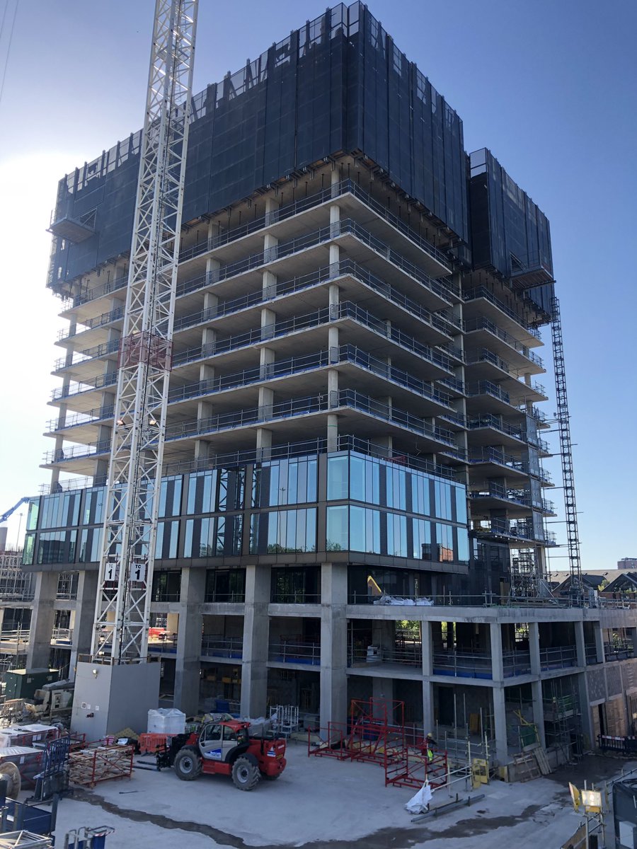 ctrsiteservices's tweet photo. Crown Street Project coming on leaps and bounds bring on Level 5
Internal fit out under way
Think Safe...Be Safe
#manchester #facades #curtainwall #unitised #ctrsiteservices #Sipral #Renaker https://t.co/FkT9EorfuQ