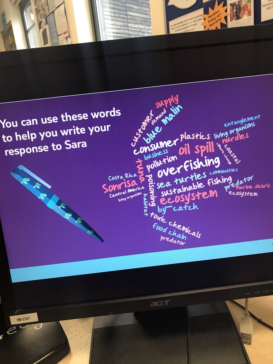 Using <a href="/TUIUK/">tuiuk</a> resources today with Y6 🌍A great time of year to explore sustainable tourism! I was blown away by some of their ideas and responses! #Geographyteacher