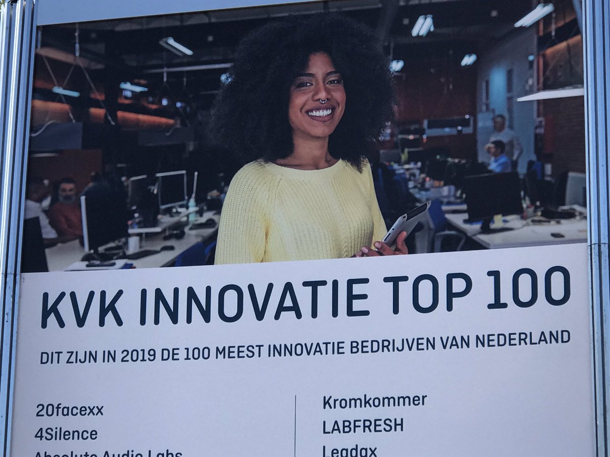 Vers van de pers #kvktop100 innovatie 2019: van harte gefeliciteerd, <a href="/Play_ToWork/">PlaytoWork</a> behoort tot één van de 100 meest innovatieve bedrijven van Nederland.