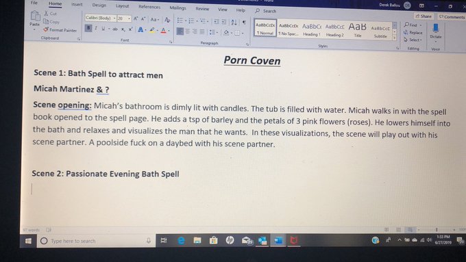 It’s being written now! I’m finally in a position to really get this planned! https://t.co/DN1mmIKou