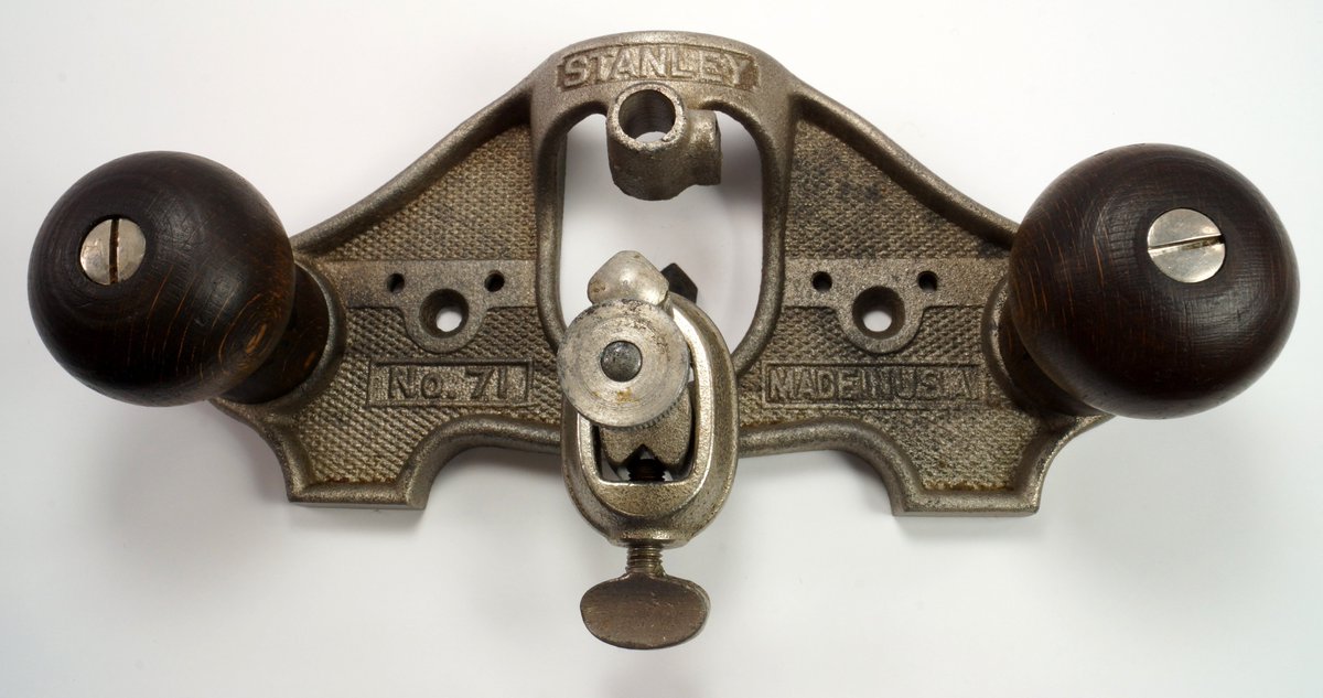 Tin_Can_Alley's tweet photo. Last Chance! Has bids! FREE Shipping!
#Vintage #STANLEY No. 71 Hand #Router Plane with 1 Cutter #Blade USA https://t.co/CwIdt4CwXR https://t.co/SNweigQSpm #Tools #EdgeTools #StanleyTool #Woodworking #Woodworker #Tool
#eBay https://t.co/p2xBQBp751
New https://t.co/OCGtvZlffo https://t.co/elsgUGkCIz
