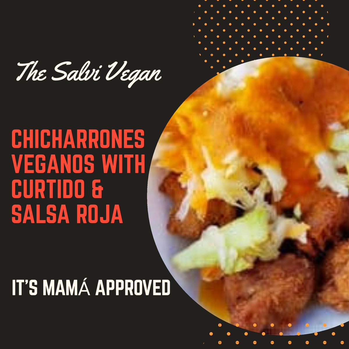 This is what I'll be presenting for <a href="/LAFoodFest/">LA Food Fest</a> this Sat. I'm really excited because this is my 1st big event. I'll be presenting este riquisimo platito de nuestro Pulgarcito vegan style. I try to keep my dishes as authentic as I can to what I grew up with. So ay aver como me va.