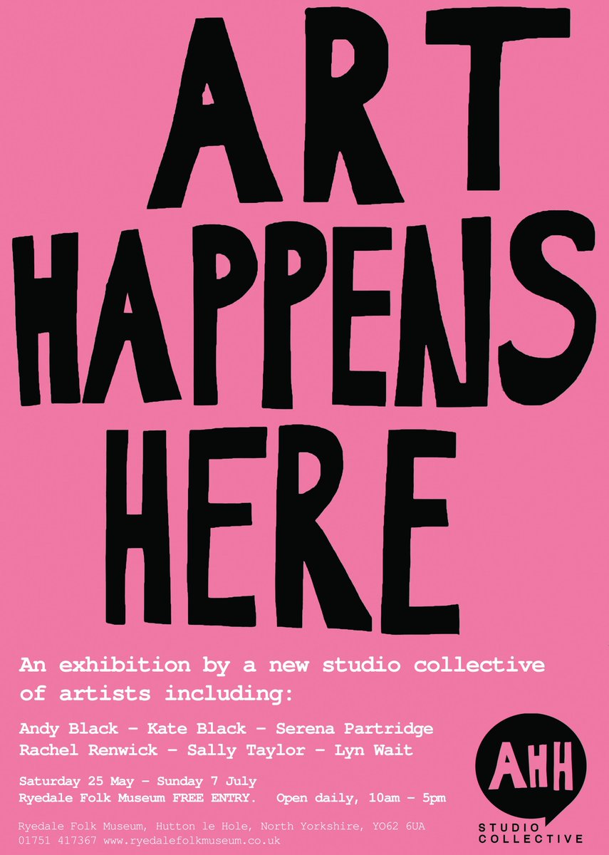 Still time to visit our group show on until 7 July <a href="/RyedaleFolk/">Ryedale Folk Museum</a> <a href="/ahhstudiocolle1/">ahhstudiocollective</a>
