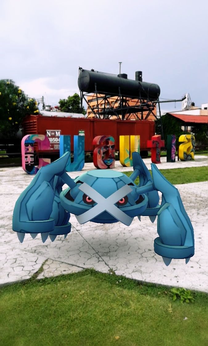 MrT4k0's tweet photo. En mi CD. Metagross
#GOsnapshot
#PokemonGO https://t.co/3jatBySKXV