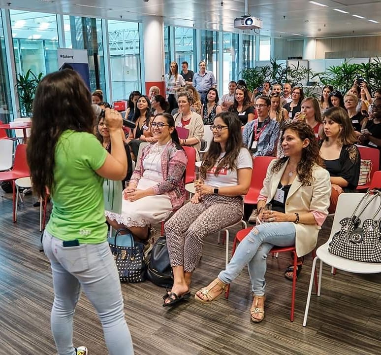 annaradulovski's tweet image. Women Tech in Luxembourg was a blast 🚀🌞👩💻 Luxembourg has a lot of talented professionals and aspiring tech ladies 😊 Thanks @DoclerHoldingLU being a great host and event partner and these cool pictures 😎 #techwomen #womentechnetwork #codinggirls #luxembourg