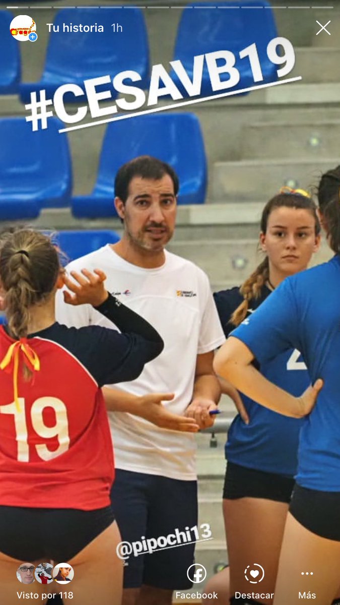 AragonVb's tweet photo. El equipo Cadete Femenino cae derrotado por 3-0 (25-18; 26-24;25-17) en la primera jornada del #Cesavb19 ante Cantabria!! #somosAragon #cesavb https://t.co/gqh4BM3P6n