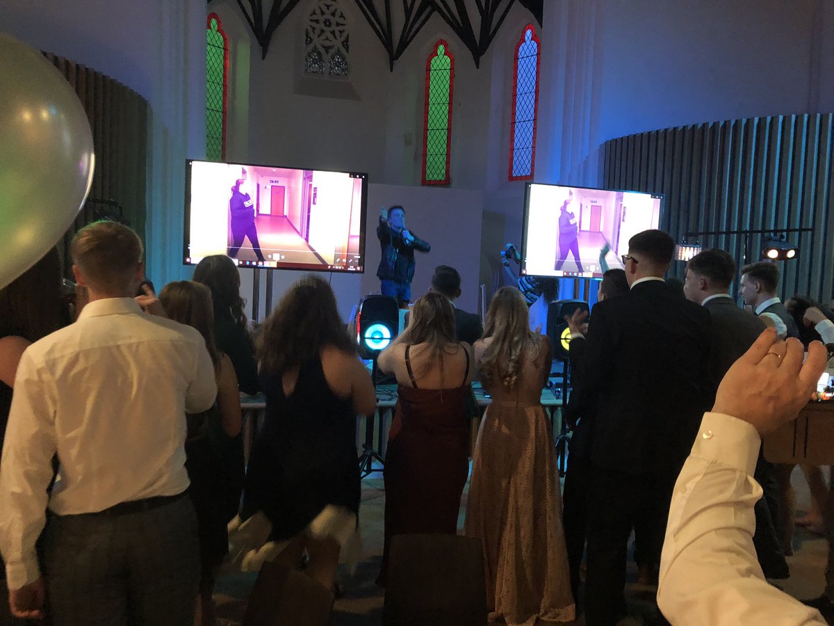 Teilos6thForm's tweet photo. DJ Luke’s takeover is in full swing!!! 🥳 #year13prom https://t.co/Jl8EpMMyfP