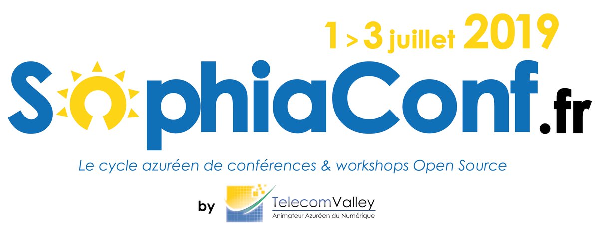 actualites_nrv's tweet image. #SophiaConf2019 by @TelecomValley ! C&apos;est demain lundi à #Sophia Campus #SophiaTech Conf &amp;amp; workshops #opensource #IA #IoT #MachineLearning #Cloud ! Inscription gratuite obligatoire  : telecom-valley.fr/sophiaconf-201… … #Cannes #Grasse #Nice #Nice06