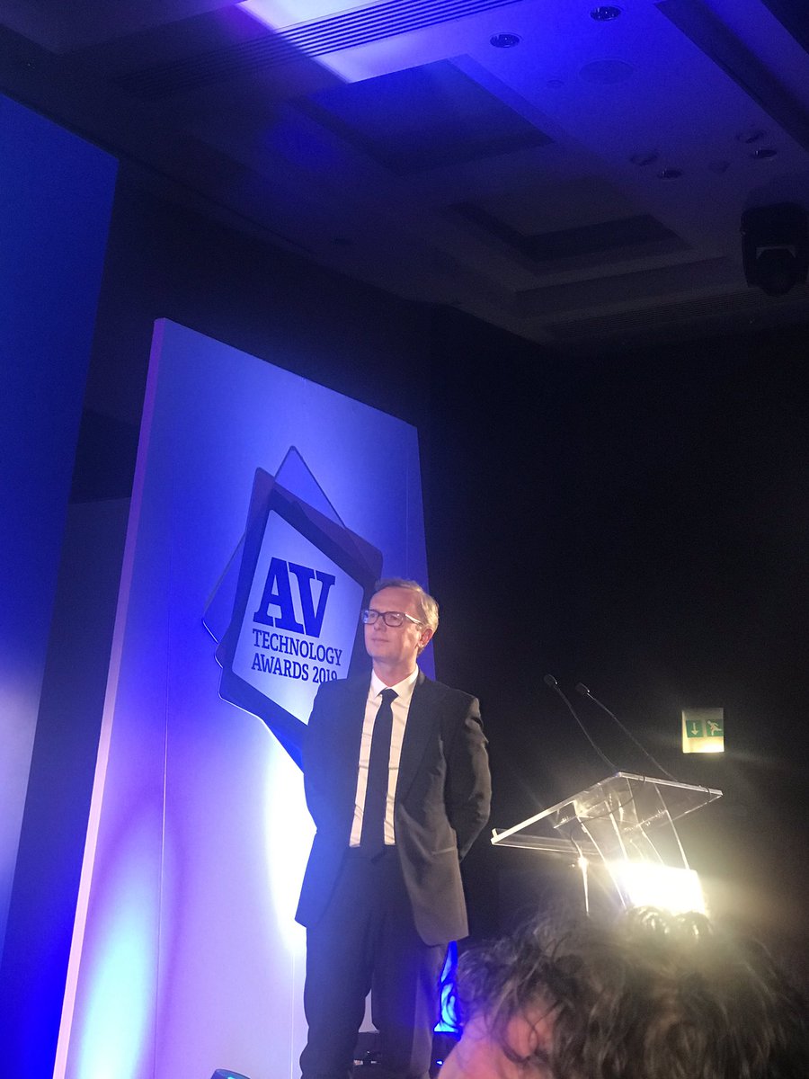 JacobsMassey's tweet image. Mr Massey about to present ‘Newcomer of the Year’ #AVTechnologyAwards