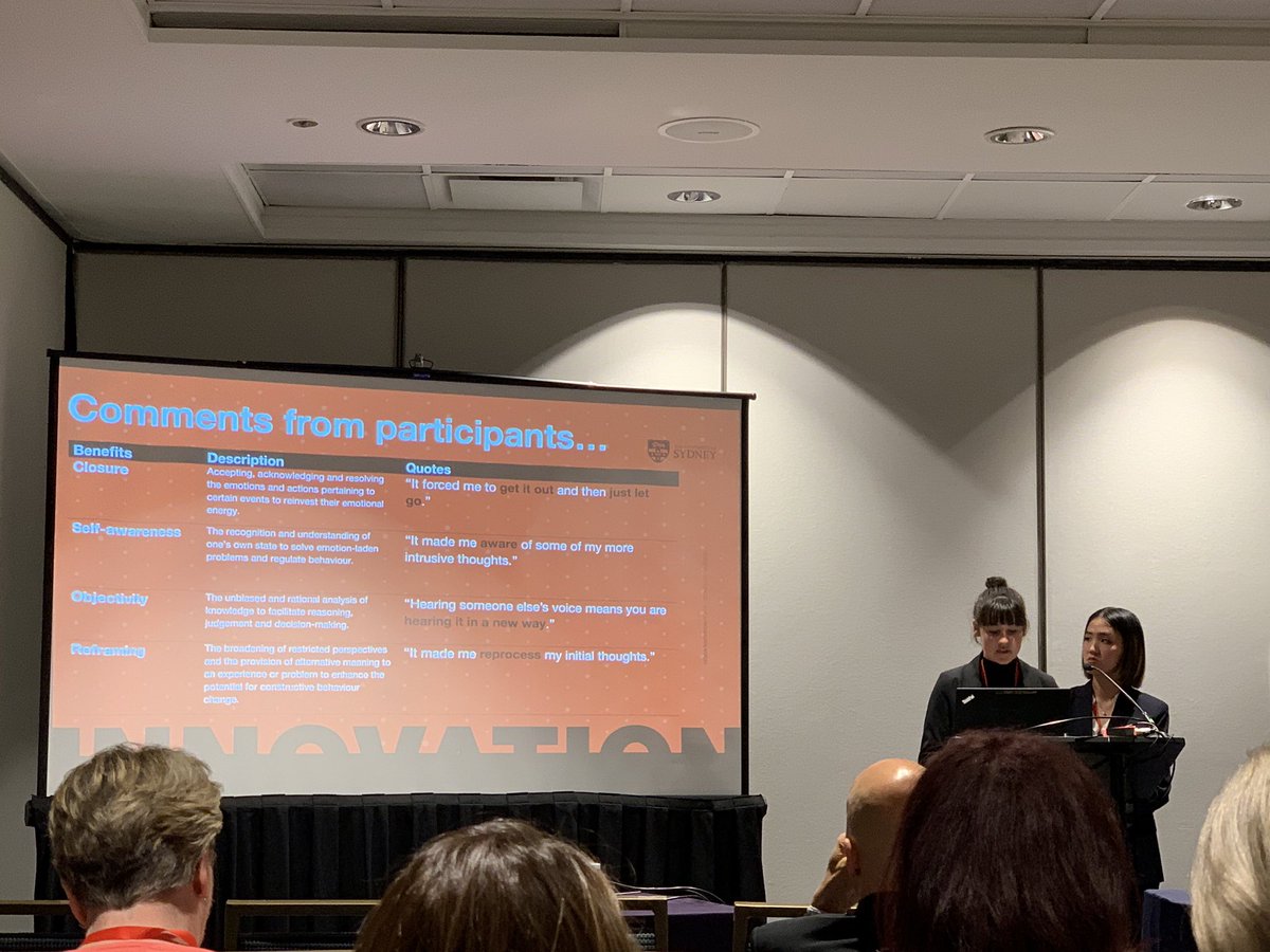 Nursing Abstract Presentations have started. <a href="/asaiojournal/">asaiojournal</a> Some amazing work being done out there! First up? Digital systems to prevent Emotional Fatigue in MCS Nursing! Awesome stuff! Congrats Univ of Sydney team!