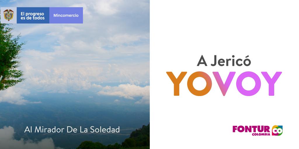 A Jericó #YOVOY
#SabíasQué El primer nombre de este pueblo patrimonio fue ‘Aldea de Piedras’. Recórrelo y publica tus mejores fotos con el hashtag #PuebleandoAndo  bit.ly/2HVrX9w