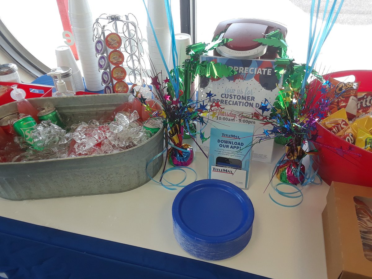 Customer Appreciation is what's happening today in Chickasaw Alabama- Mobile