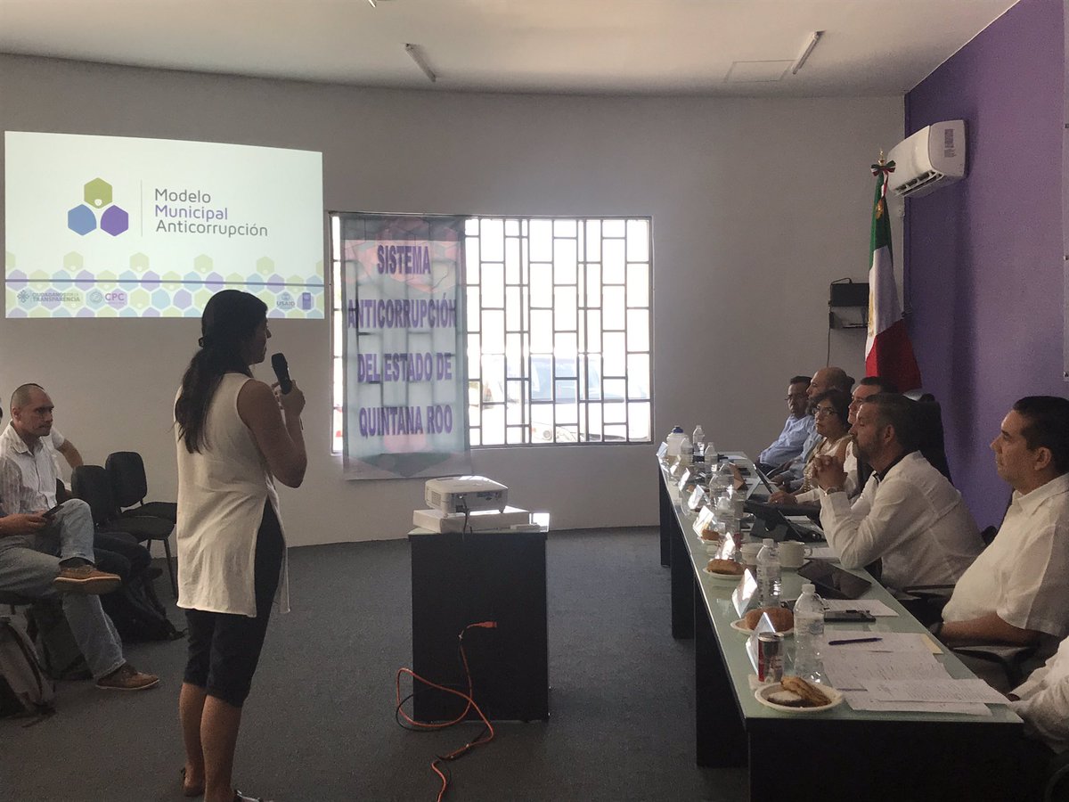 CPCQRoo's tweet photo. El día de hoy se llevo a cabo la tercera sesión ordinaria del Comité Coordinador del Sistema Estatal Anticorrupción de Quintana Roo en las instalaciones del @TJAQRoo. 
#SoyAnticorrupción #TJAQRoo https://t.co/nCCnwMS5Jh