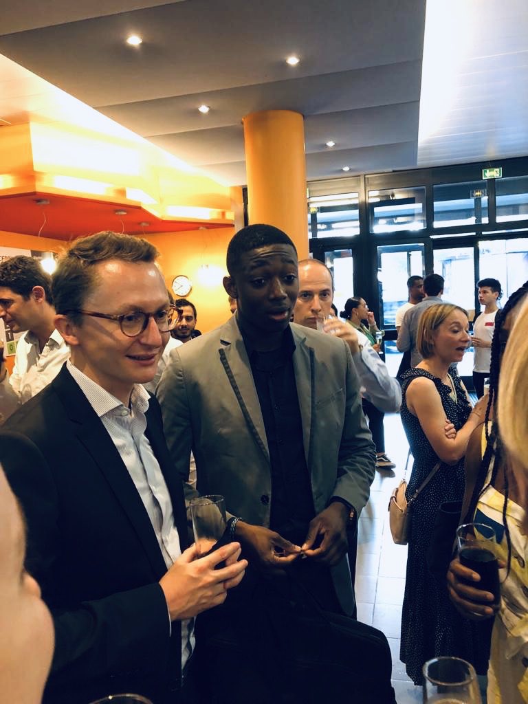 midy_paul's tweet photo. Plein de très belles rencontres avec les alternants du @CFA_Stephenson à l’occasion de l’événement de @paris_digitale, merci à eux ! https://t.co/tmdJWFjNIB