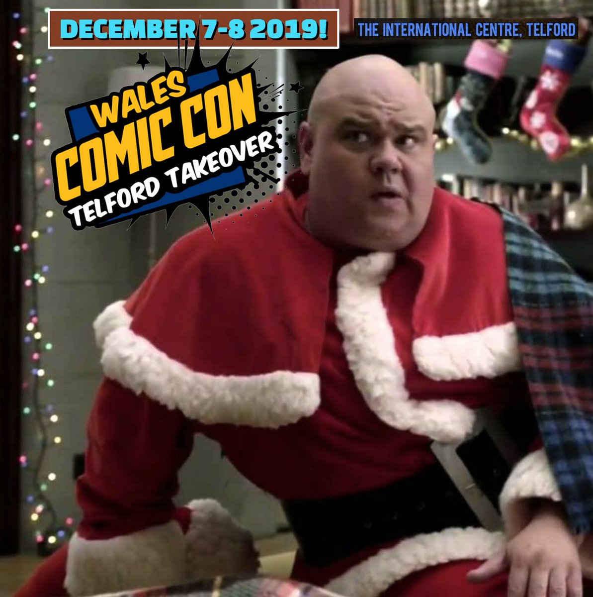 I’m very pleased to announce that I’ll be appearing @walescomiccon ! #paysdegalles