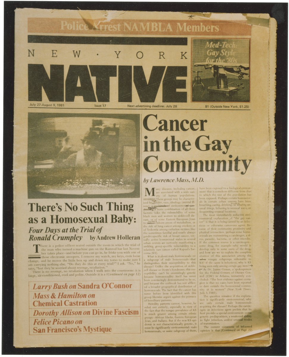 National Museum Of American History On Twitter When Americans Began Dying Of Aids The Disease Had Yet To Be Named Due To The Number Of Gay Men Effected The Disease Was Often