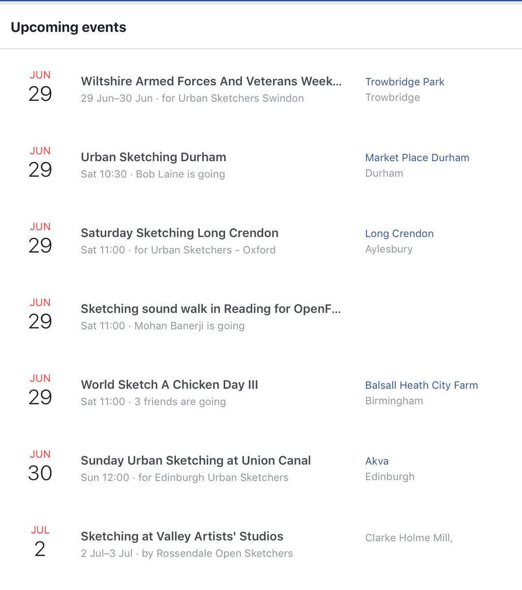 JeanEd70's tweet photo. Upcoming #urbansketchers events in the UK! 
More details here: https://t.co/VMvTfN4xw0
@USKNorthampton @USK_Cambridge @USKStoke @uskoxford @UrbSketchLondon @RdgSketchers @urbansketchers @MCR_UrbanSketch @SketchBrum https://t.co/lTgIcnuwiQ