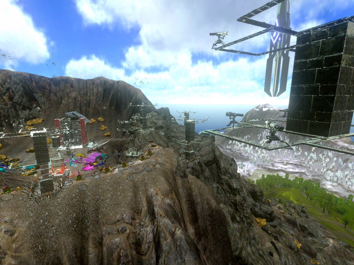 tanztatze's tweet photo. Hm maybe I gotta clean up my vulcano soon and get those tames out of the way...U ask me why? Maybe for a baseshowcasevideo but only god knows doesn’t he? #ARKモバイル #MobileGame #mobilegames #mobilegaming #playARK #ARKMobile #Base 

Yt: [sSs] Tanzarmy 
->Link in Bio https://t.co/dDVg2TFB4W