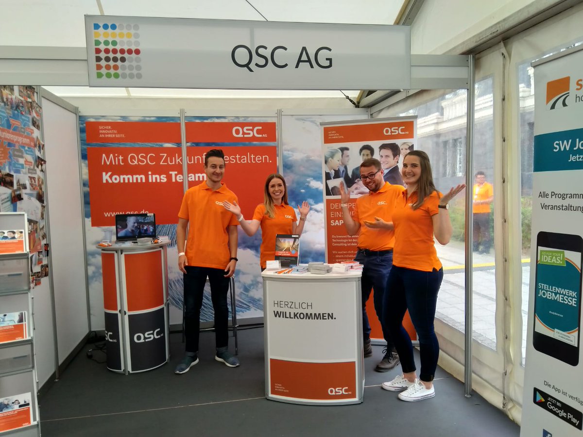 AndreHamacher's tweet photo. #Jobmesse #Hamburg ist leider vorbei, aber es hat wieder viel Spaß gemacht den ein oder anderen von euch kennen gelernt zu haben und euch das #Juniorenprogramm zu erläutern...habt ihr noch Fragen? 

Meldet euch einfach oder lest nochmal hier nach:
https://t.co/lhlYxINyqm

#QSCsap https://t.co/C00Ecjg1x1
