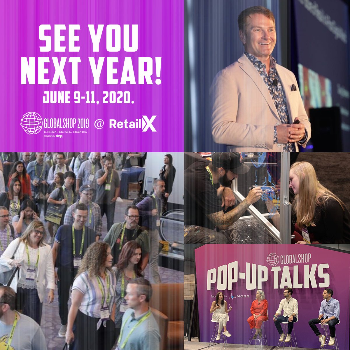 Thank you to everyone who came together to make #RetailX a rousing success. We hope you're headed home full of insight and inspiration, we know we are!