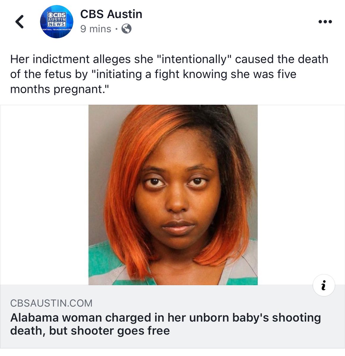 ohdontmindmee's tweet photo. PLEASE retweet ! This is INSANE. How can they put blame on the victim! Gunman killed her unborn baby and authorities blame HER!? https://t.co/jtIWCudabC
