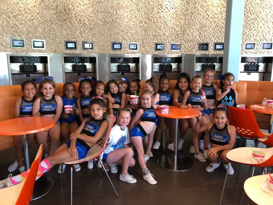 Work hard, play hard!! Levels Camp complete for these Blue May Bobcats!