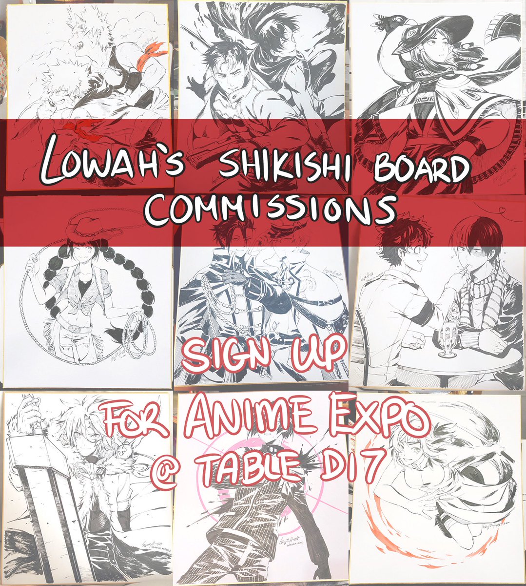 ? i'm accepting slots for commissions for Anime Expo pick up! 
please thoroughly read my rules and guidelines before filling out the form ? https://t.co/oPEuhNd5qf ? 