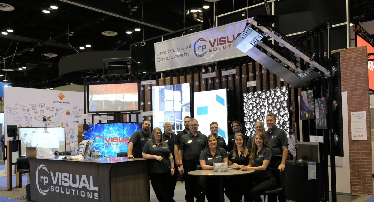 rpVisuals's tweet image. What an amazing team RPV had at Infocomm 2019!
Follow the link to our Booth Recap and see what we had on display this year.
 ow.ly/RPcb50uOE4H

#CreativeVisualStructures #EngineeredScreenSolutions #AVTweeps #rpvisuals #CustomMountingSolutions